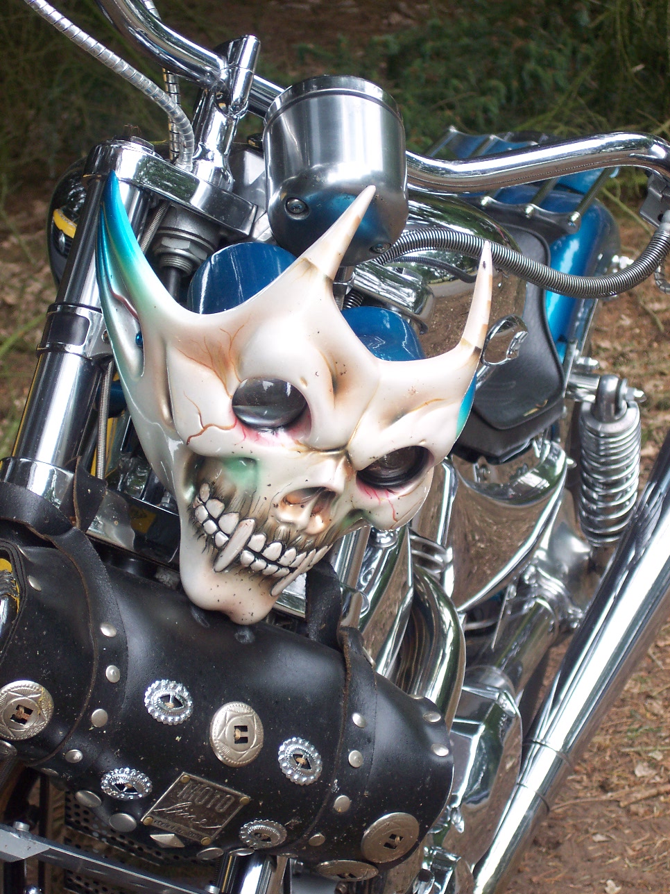 Motorrad: "Skull"